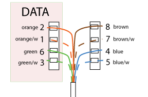 Cat5e Faceplate Wiring Diagram